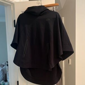 Nike Dark Hooded sweatshirt Poncho